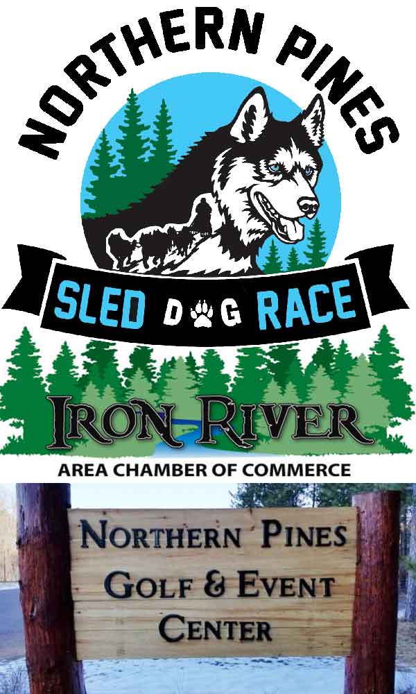 Northern Pines Sled Dog Race in Iron River WI