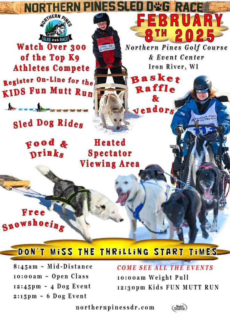 Northern Pines Sled Dog Race (NPSDR) 2025