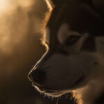 Northern Pines Sled Dog Race - AI Generated Art