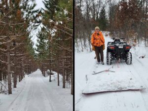 Northern Pines Sled Dog Race - Trail Work 2025