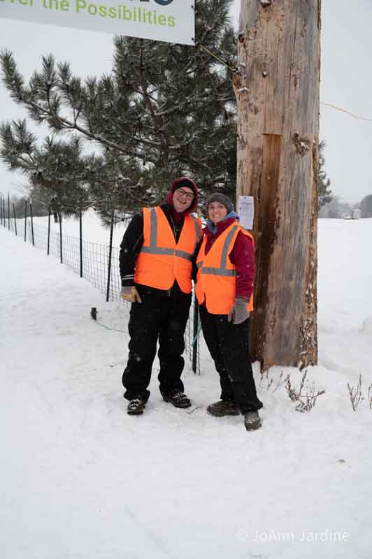 Northern Pines Sled Dog Race, Iron River WI., 2025