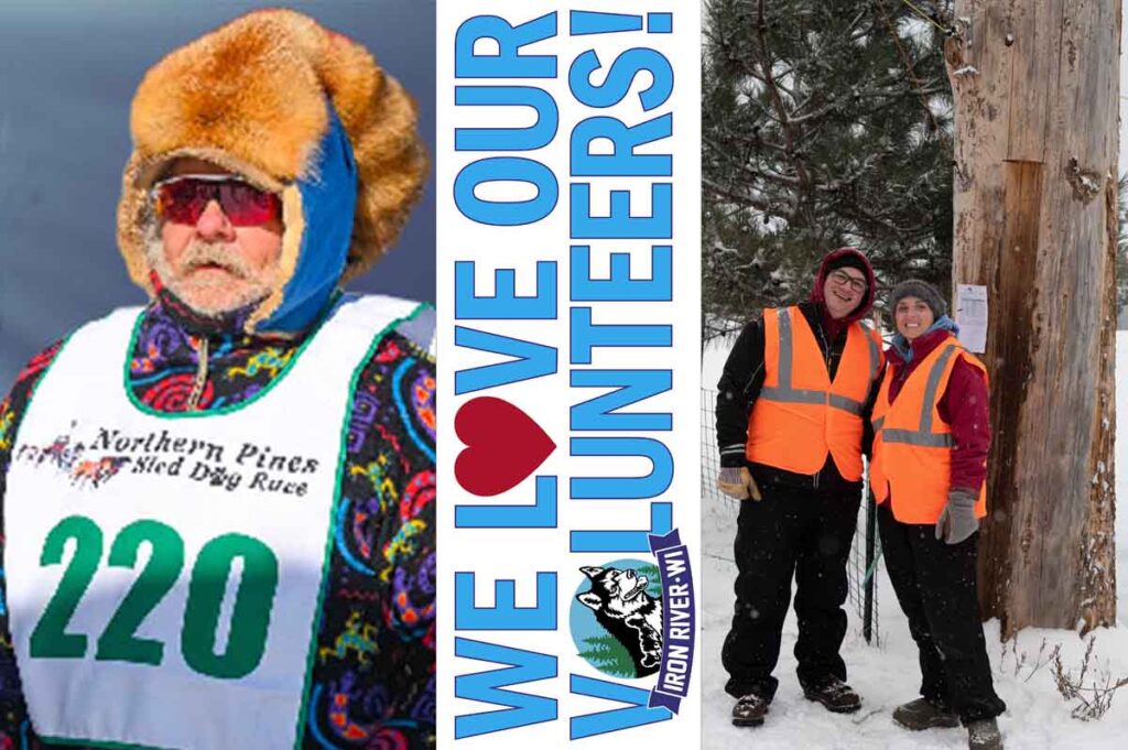 Northern Pines Sled Dog Race, Iron River WI., 2025