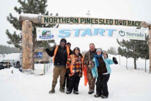 Northern Pines Sled Dog Race, Iron River WI., 2025