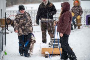 Northern Pines Sled Dog Race, W3PO Sanctioned Weight Pulling, Iron River WI., 2025