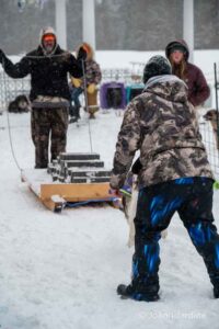 Northern Pines Sled Dog Race, W3PO Sanctioned Weight Pulling, Iron River WI., 2025