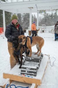 Northern Pines Sled Dog Race, W3PO Sanctioned Weight Pulling, Iron River WI., 2025