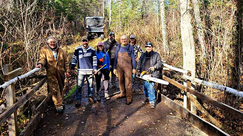 Trail Report 8 Trail work at the 2026 NPSDR