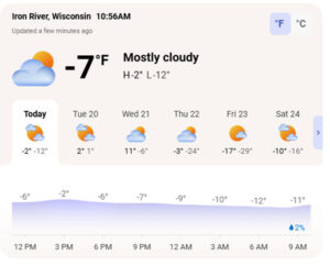 Trail work at the Northern Pines SDR (NPSDR)