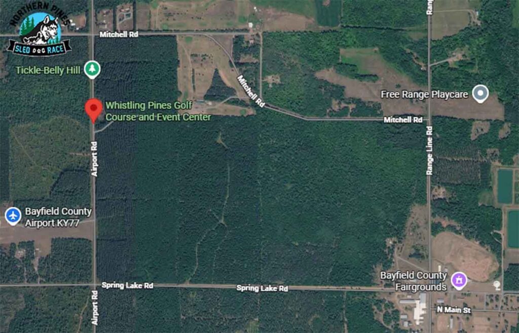 Location of NPSDR in Iron River WI