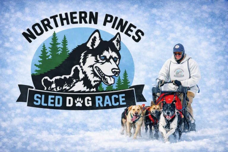 Northern Pines Sled Dog Race (NPSDR), Iron River WI.